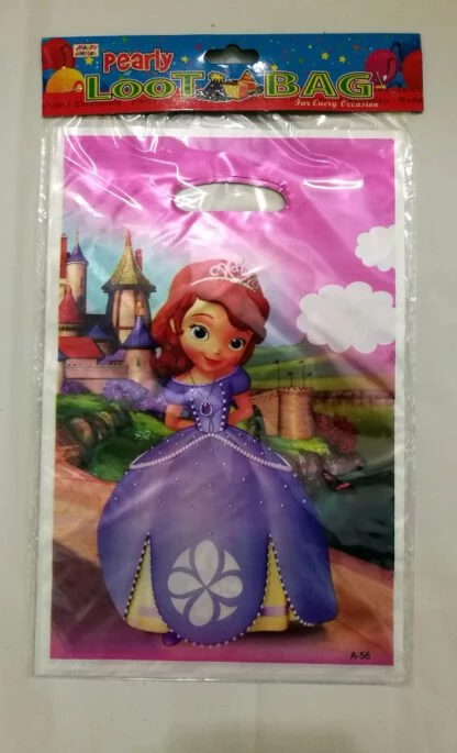 10 pcs Sofia The First Party Loot Bag (Large)