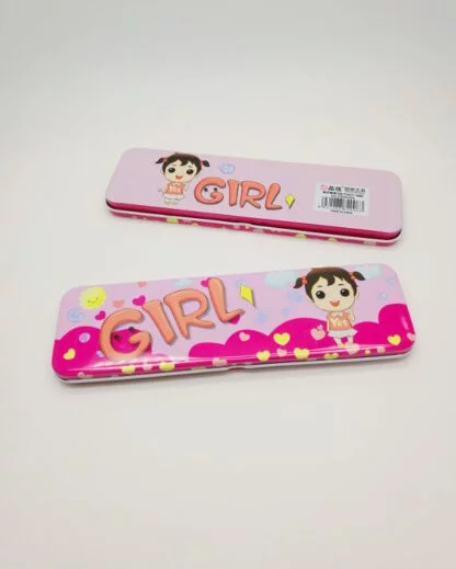 Girl Stationery Set (Tin pencil box set)