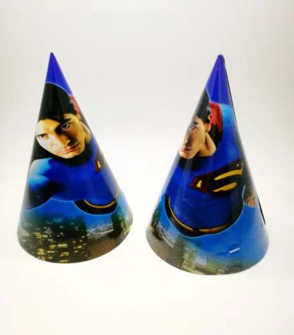 Superman Party Hat (Pack of 10) - Image 2