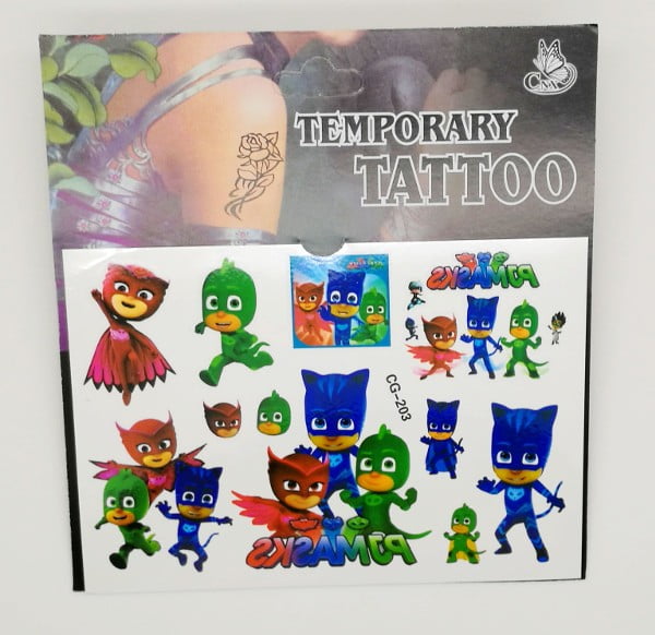 PJ Masks Temporary Tattoo Sticker – Design B - Party.my ...