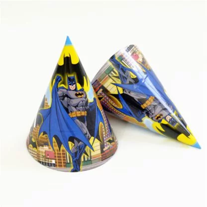 Batman Party Hat -Design A (Pack of 10)