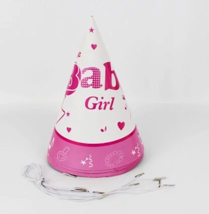 Little Baby Girl Party Hat – Pack of 12