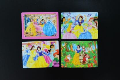 Princess Mini Puzzle (Pack of 6)