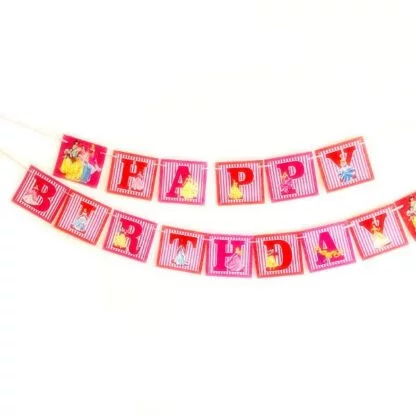 Princess - Happy Birthday Banner