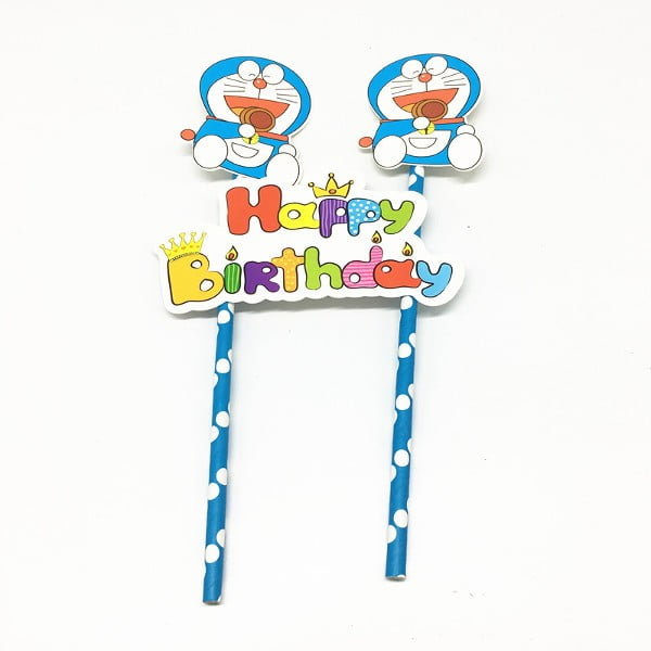 Doraemon Cake Topper  - Malaysia Online Party Pack Shop