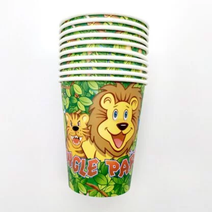 Jungle Party Paper Cups (20pcs)