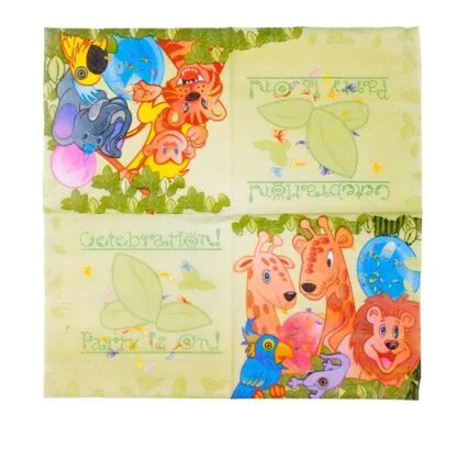 Jungle Party Napkins (20pcs)
