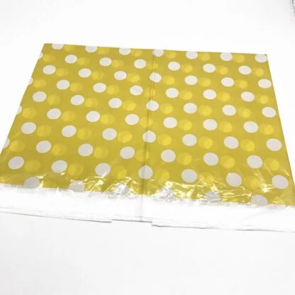 Brown Polka Dot Tablecloth - Image 3