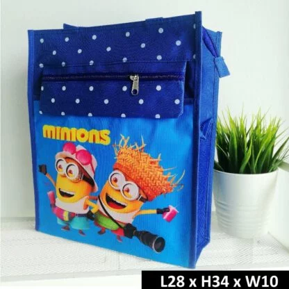 Minions (Blue) Tuition Bag