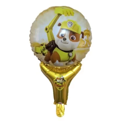 Rubble Handheld Party Foil Balloon