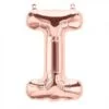 16 inch Rose Gold Alphabet Balloon (I)