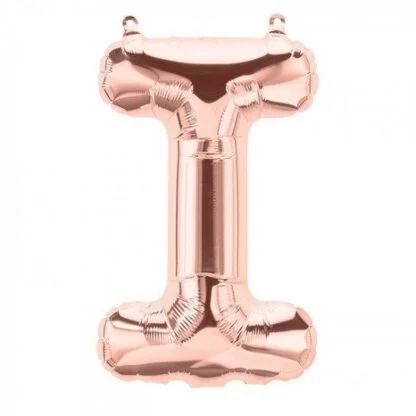 16 inch Rose Gold Alphabet Balloon (I)