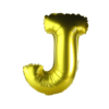 16 inch Gold Alphabet Balloon (J)