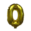 16 inch Gold Number Balloon (0)