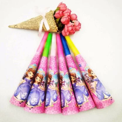 Sofia the First Paper Trumpet (Pack of 6)
