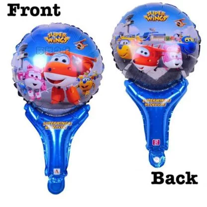 Super Wings Handheld Party Foil Balloon