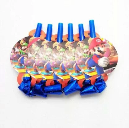 Super Mario Blow Out (Pack of 6)