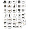36pcs Birthday Photo Booth Props (A) - Image 2
