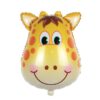 Giraffe Shaped Foil Balloon