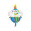 Mini Birthday Cake Shaped Foil Balloon