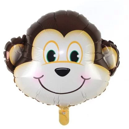 Monkey Shaped Foil Balloon