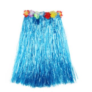 60cm Hawaiian Hula Skirt - Blue - Party.my - Malaysia Online Party Pack ...