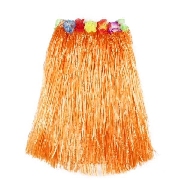 60cm Hawaiian Hula Skirt - Orange - Party.my - Malaysia Online Party ...