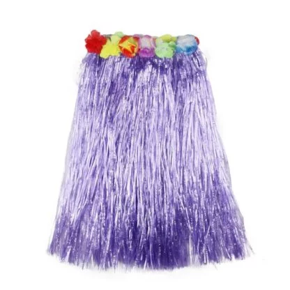 60cm Hawaiian Hula Skirt - Purple