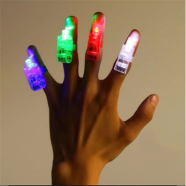LED Finger Light - Laser Finger Beams - Concert Party Lighting