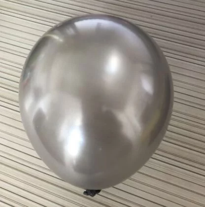 100pcs Latex Balloon (Silver)