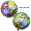 18 inch Super Mario Round Shaped Foil Balloon
