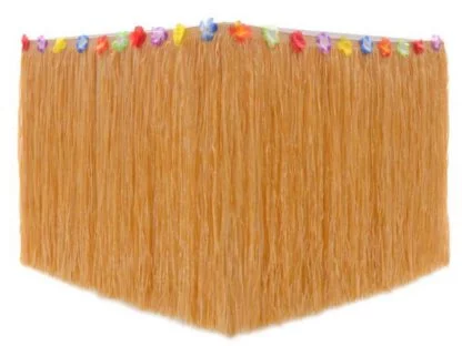 Brown Table Skirt
