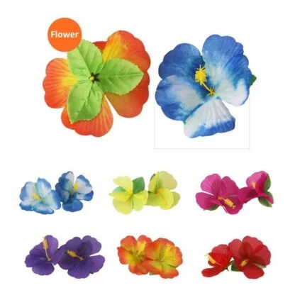 Hawaiian Decorative Leaves & Flowers - Image 5