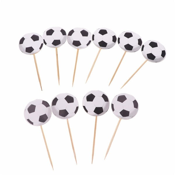 Football Cupcake Topper (Pack of 10) - Party.my - Malaysia Online Party