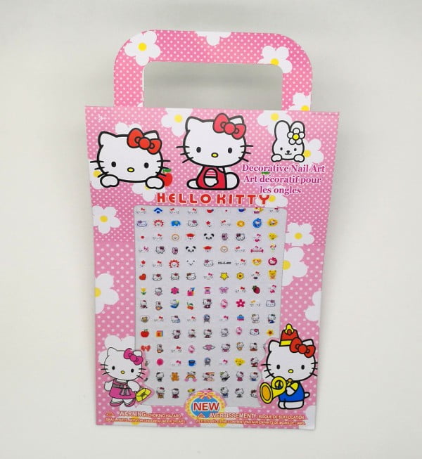 Hello Kitty Nail Sticker  - Malaysia Online Party Pack Shop
