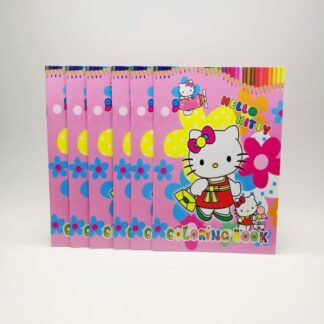 Hello Kitty Coloring Book (Pack of 6)