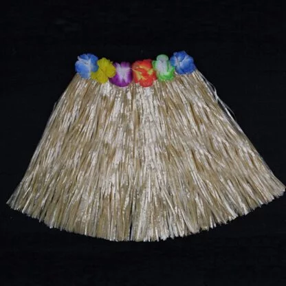 40cm Hawaiian Hula Skirt - Brown