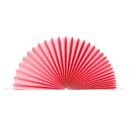 Paper Fan Decoration - Pink - Image 2