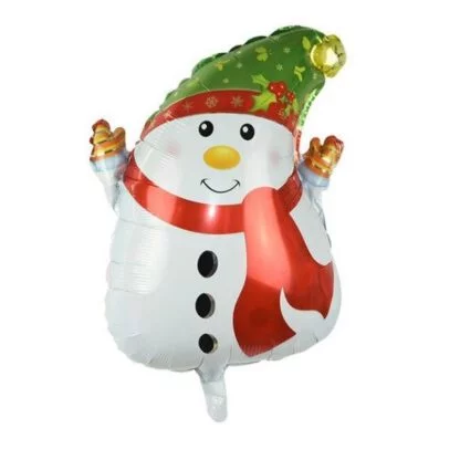 Snow Man Shaped Foil Balloon