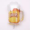 Cheers Beer Mug Shaped Foil Balloon