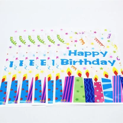 10 Pcs Happy Birthday Party Loot Bag