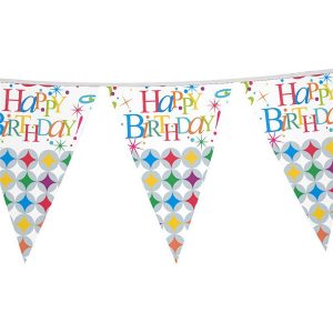 Happy Birthday Party Flag - Party.my - Malaysia Online Party Pack Shop