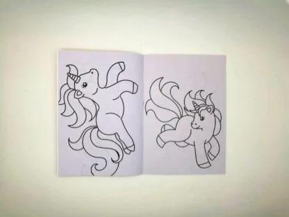 Unicorn Coloring Book (Pack of 4) - Image 2