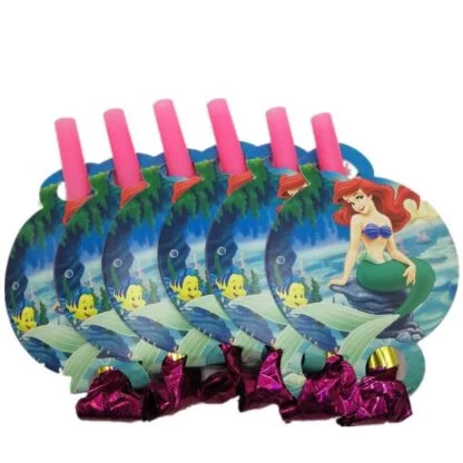 Mermaid Blow Out (Pack of 6)