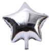 10 inch Star Shaped Foil Balloon (Silver)