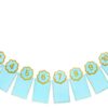 12 months Photo Frame Banner (Blue)