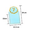 12 months Photo Frame Banner (Blue) - Image 2