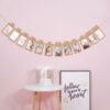 12 months Photo Frame Banner (Brown) - Image 3