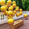 4D Foil Balloon (Gold) - Image 3