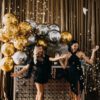 4D Foil Balloon (Gold) - Image 4